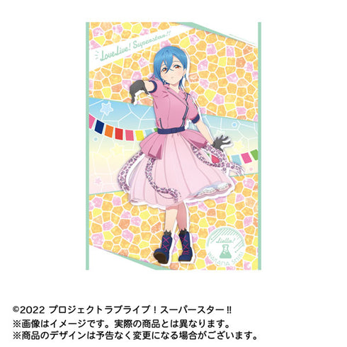 『ラブライブ!スーパースター!!』A3クリアポスター WE WILL!! 08.若菜四季